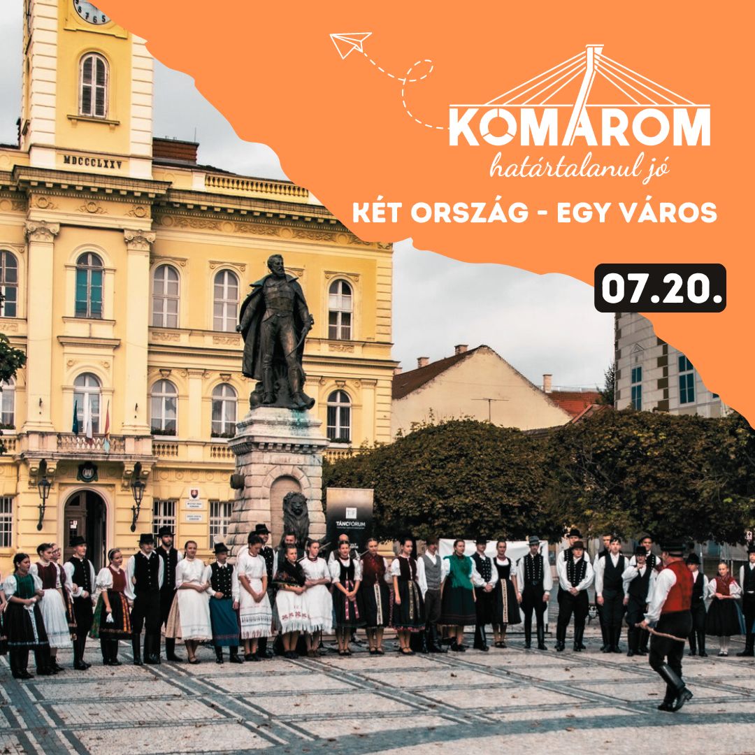 Komárom – egy város a Duna két partján- városnéző séta 07.20.